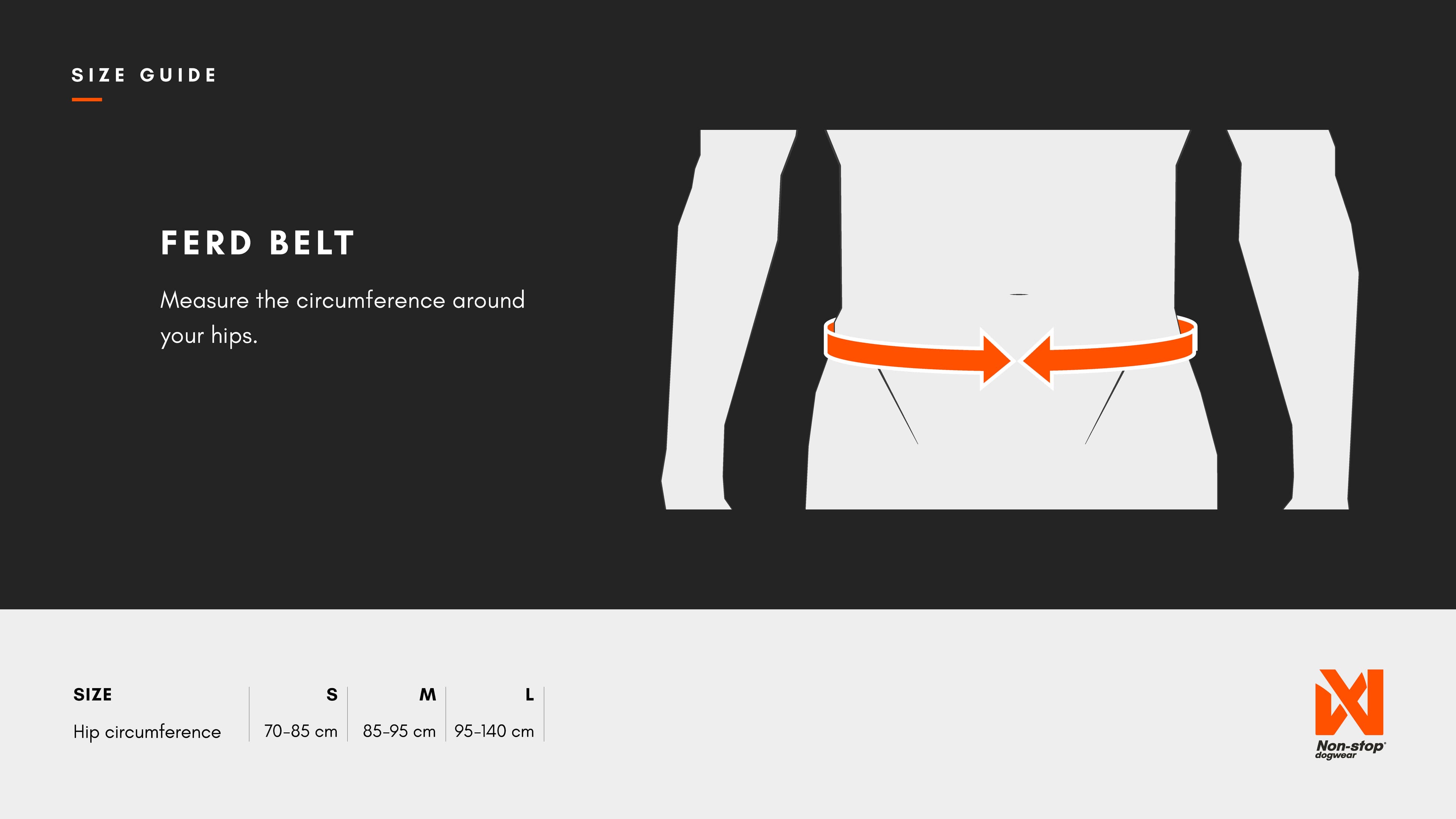 Ferd belt sizing guide