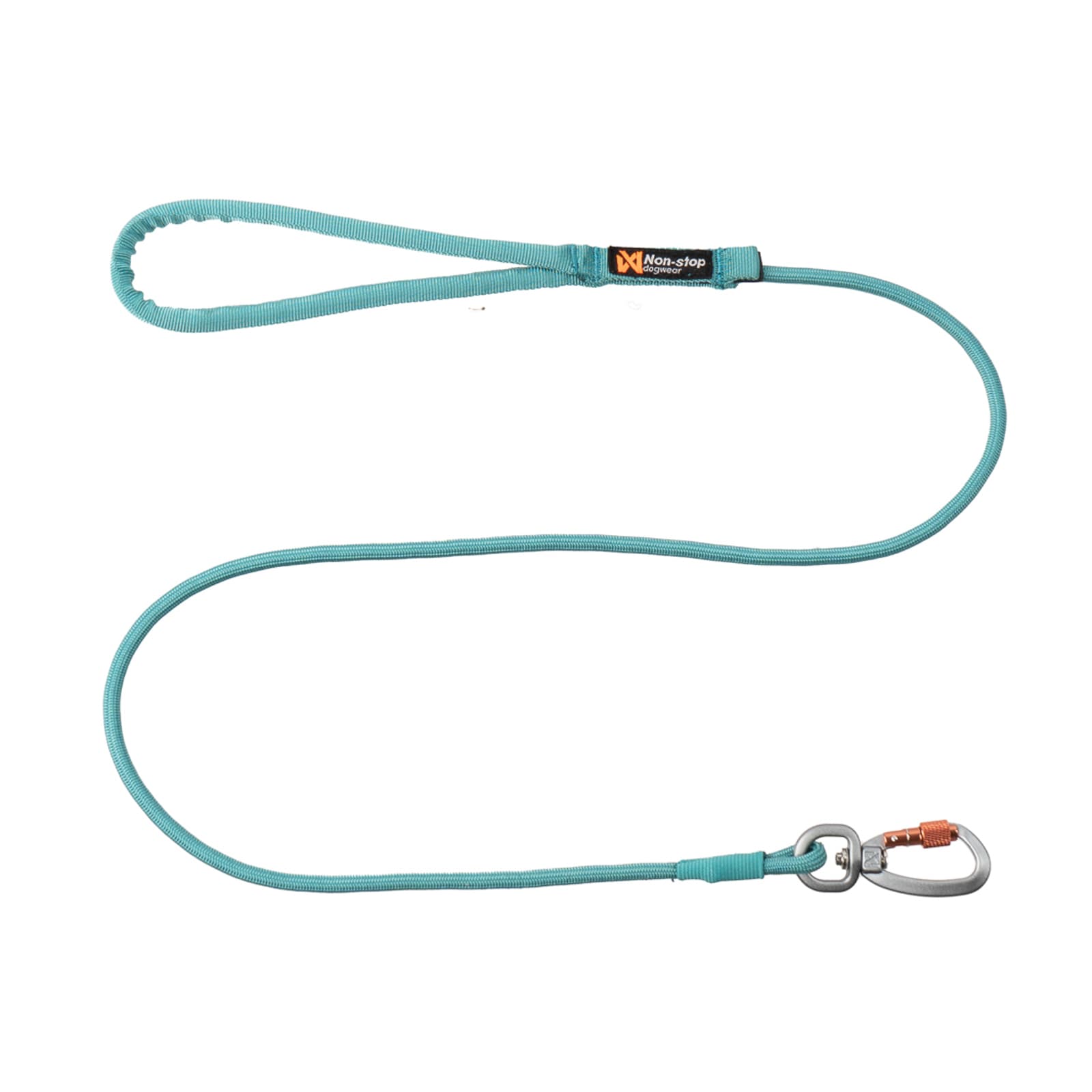 Trekking rope leash - teal