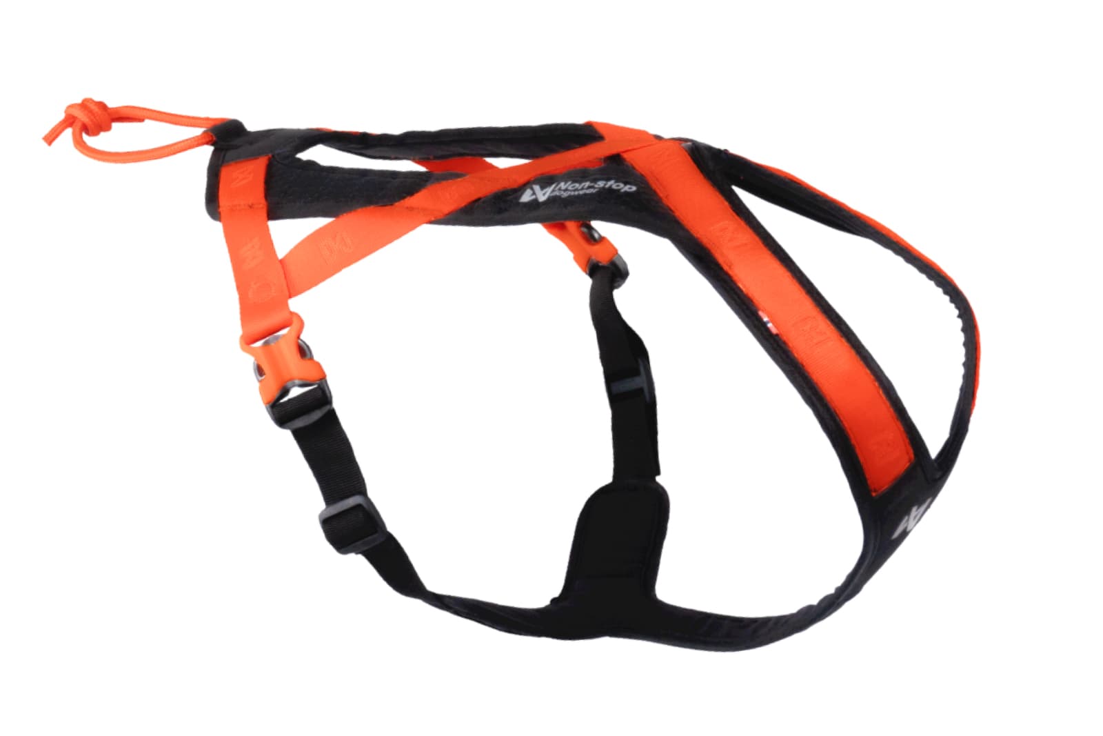Rush harness - black/orange