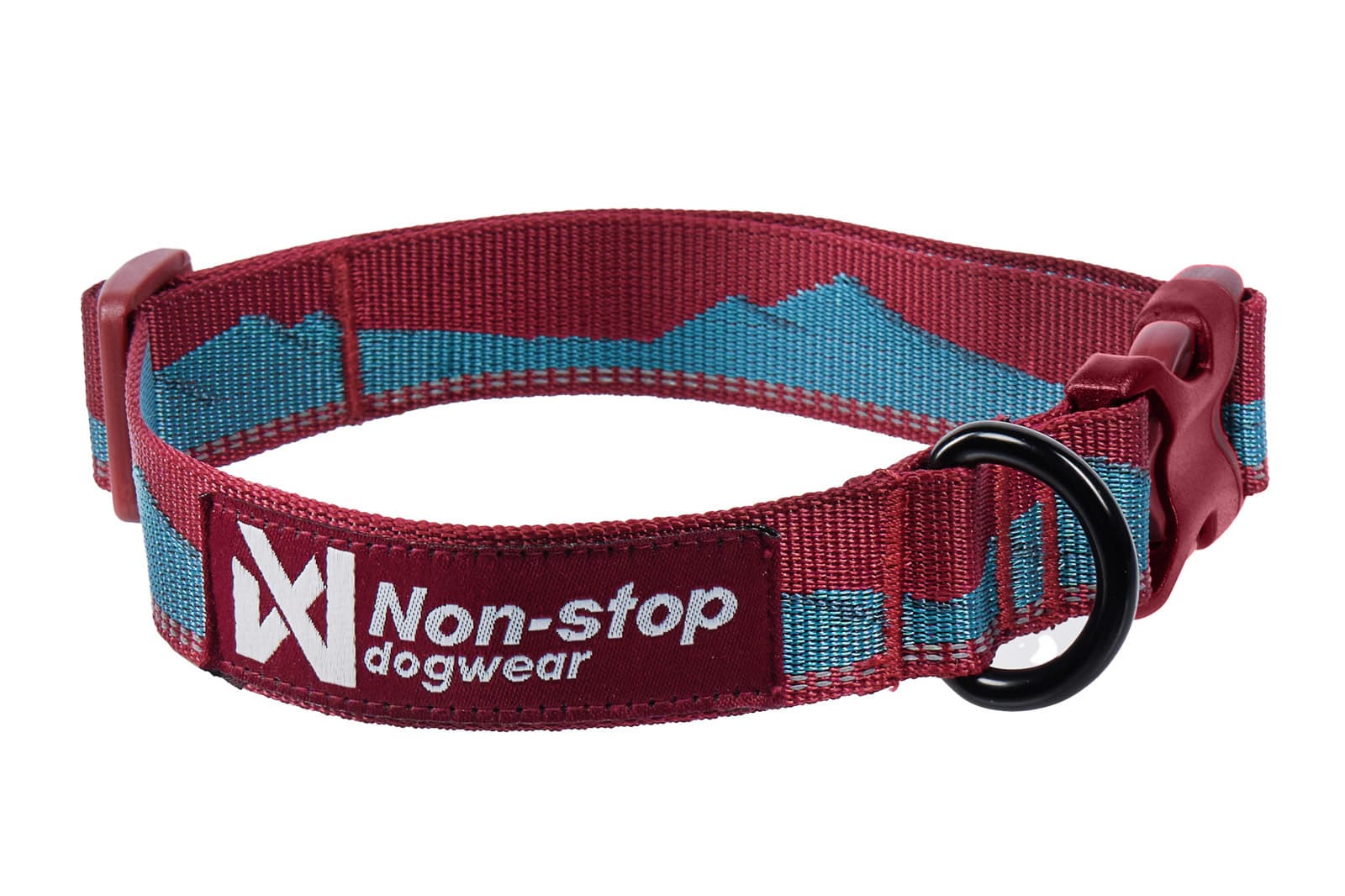 Trail quest collar - teal/wine
