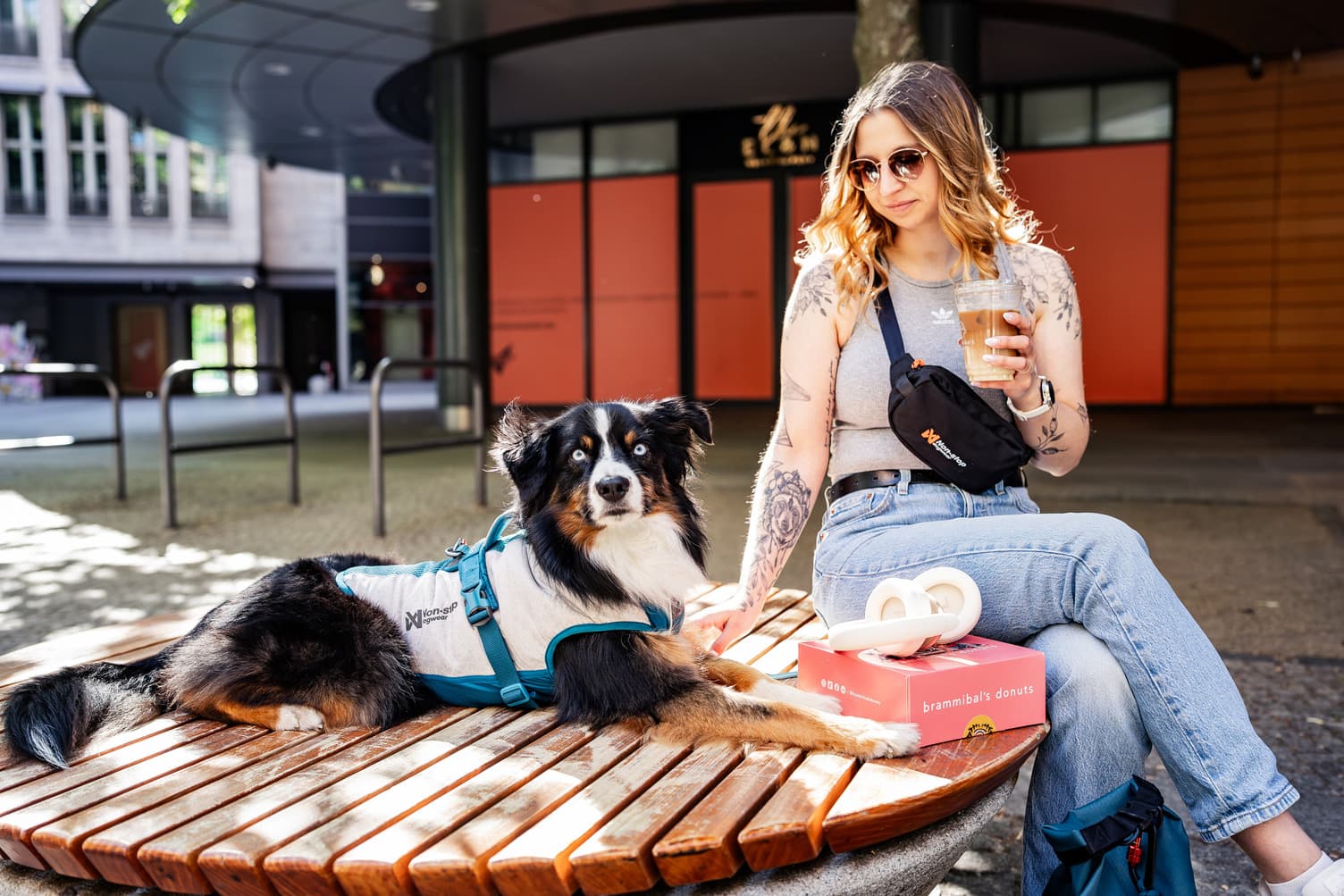 Cooling pull-on vest lifestyle 1