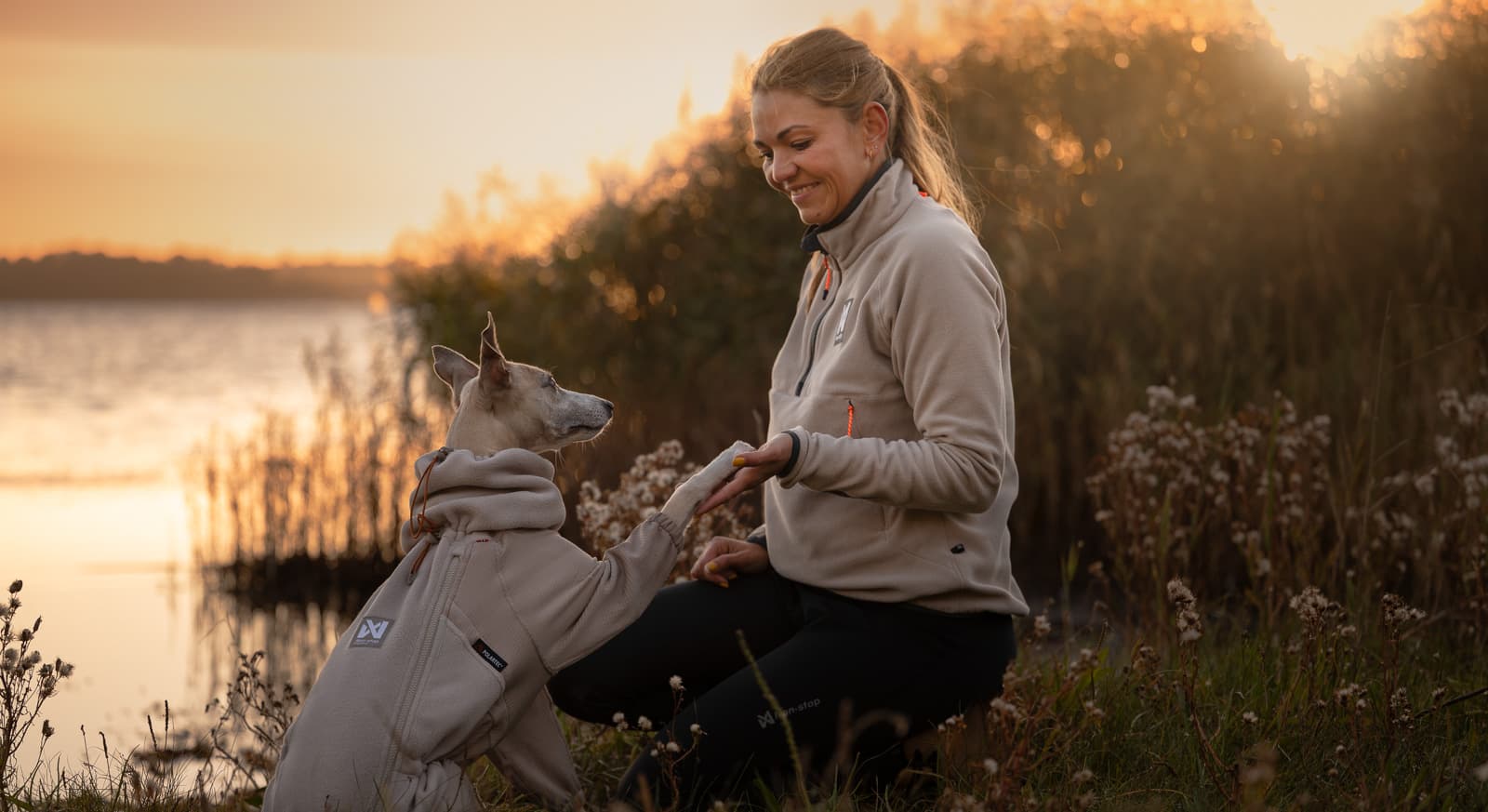 Fleece HZ W lifestyle 1