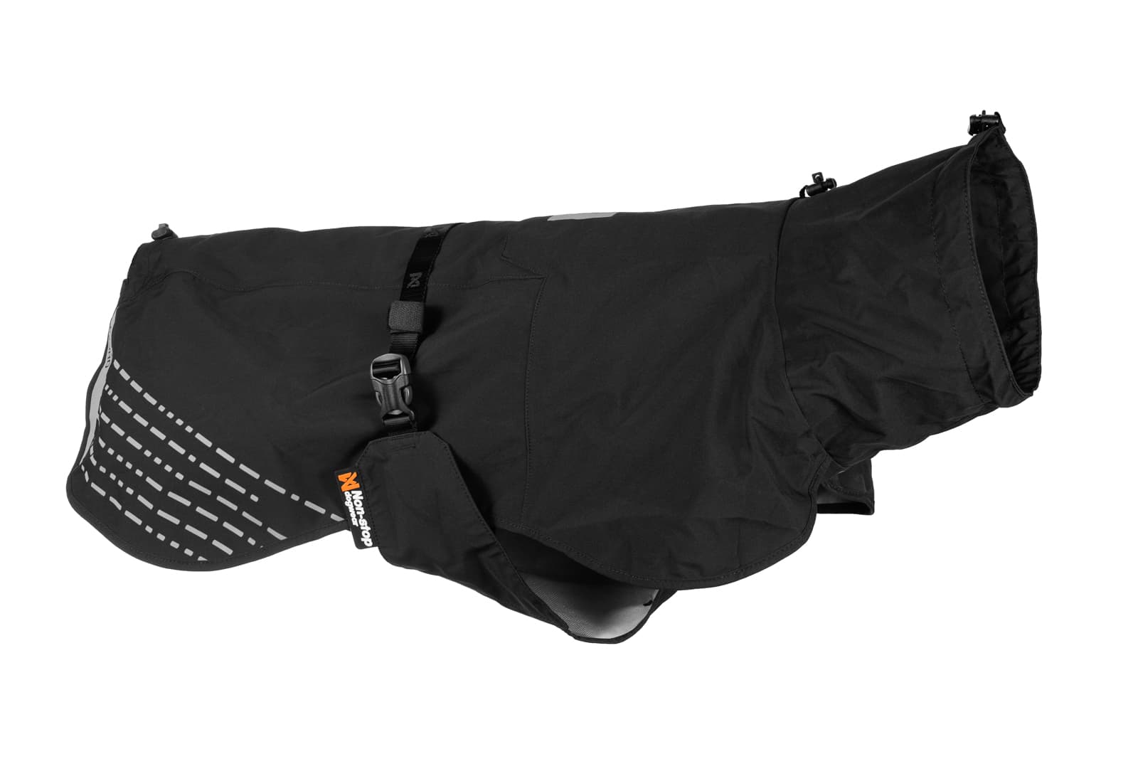 Fjord raincoat - black