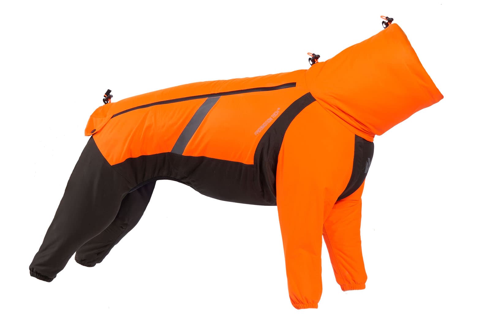 Fjord overall raincoat - orange/black